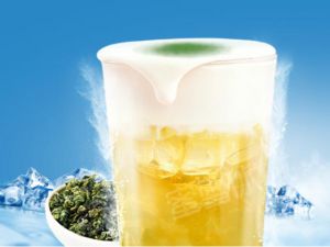芝士鲜绿茶