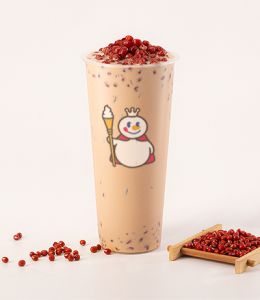 红豆奶茶