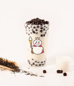 烤奶珍珠奶茶