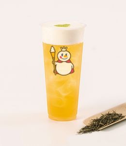 芝士奶盖绿茶